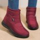 2023 New Women Boots Waterproof Snow Boots For Winter Shoes Women Zipper Ankle Boots Winter Botas Femininas Keep Warm Botines