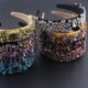 Fashion Baroque Multicolor Rhinestones Gorgeous Luxury Rhinestone Headband Prom Travel Gift Hair Accessories 555