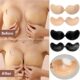 New Invisible Push Up Bra Backless Strapless Bra Seamless Front Closure Bralette Underwear Women Self-Adhesive Silicone Sticky
